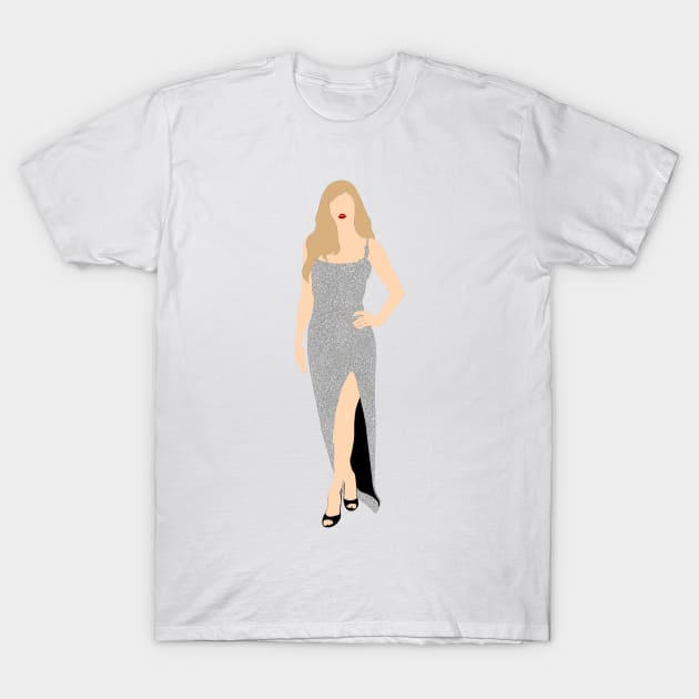 Taylor Renaissance Premiere Silver Dress T-Shirt by NahNahHeyJudy